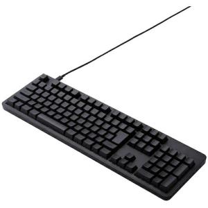 ELECOM メカニカルキーボード 有線 USB Type-C着脱式 フルサイズ 静音赤軸 ブラック ( TK-MC50UKPBK )｜orangetool