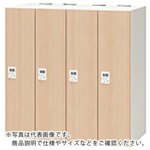 NAIKI ( ナイキ )　パーソナルロッカー（４人用）　ポッケ　ＰＫＬ型　ラージタイプ　ダイヤル錠 ( PKL-0909D4-WW )