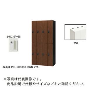 NAIKI ( ナイキ )　パーソナルロッカー（８人用）　ポッケ　ＰＫＬ型　ラージタイプ　シリンダー錠 ( PKL-09188-WW )