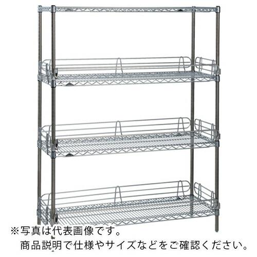 ERECTA エレクターシェルフ スーパーシリーズ 落下防止ステンレスワイヤーシェルフ W1518m...