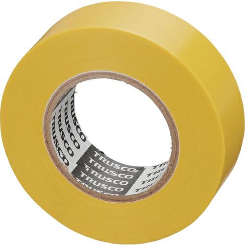 TRUSCO 脱鉛タイプビニールテープ 19mmX20m 黄  1巻入り ( GJ2120Y1P )