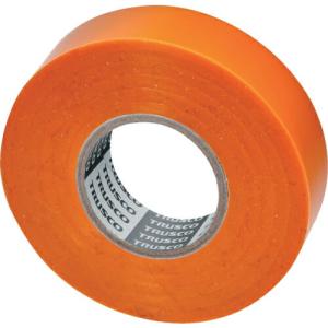 TRUSCO 脱鉛タイプビニールテープ 19mmX10m オレンジ 1巻入り ( GJ2110OR1P )｜orangetool