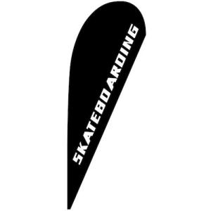 グリーンクロス のぼり Pバナー大 SKATEBOARDING No.29746 W1250×H3300 ( 6300048883 )｜orangetool