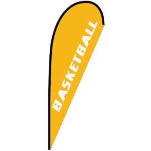 グリーンクロス のぼり Pバナー大 BASKETBALL No.29728 W1250×H3300 ( 6300048867 )｜orangetool