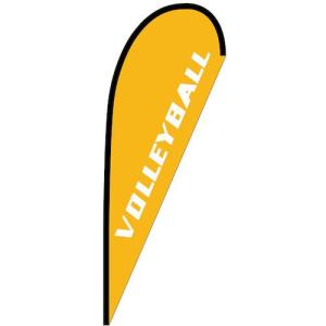グリーンクロス のぼり Pバナー中 VOLLEYBALL No.29787 W1000×H2800 ( 6300048732 )｜orangetool