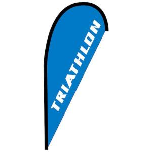 グリーンクロス のぼり Pバナー並 TRIATHLON No.42477 W1000×H2200 ( 6300048678 )｜orangetool