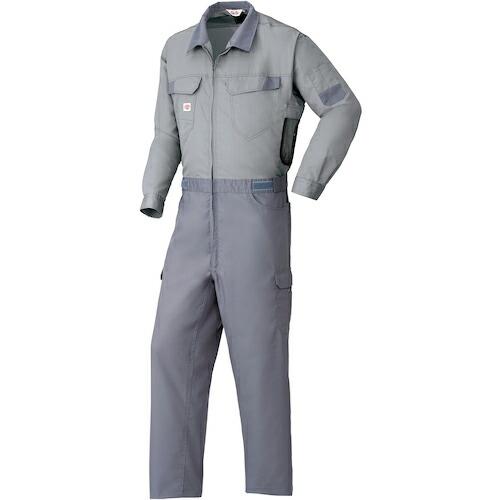 AUTO-BI 空調つなぎ服[[R上]]007グレー LLサイズ  ( 9920-007-LL )