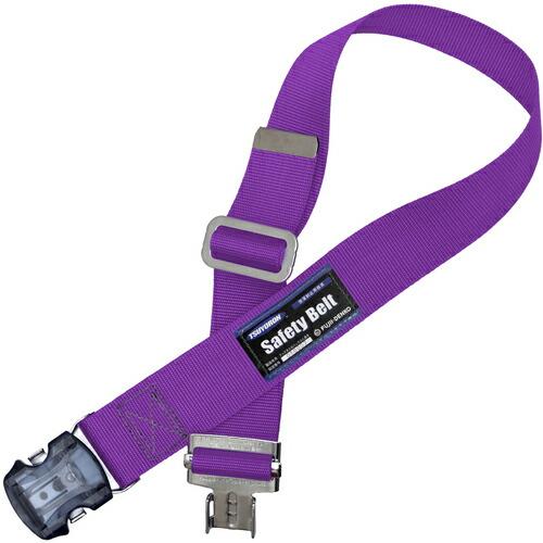 TSUYORON 胴ベルトのみ ワンタッチバックル 紫 LLサイズ 幅50MM×長さ1600MM (...