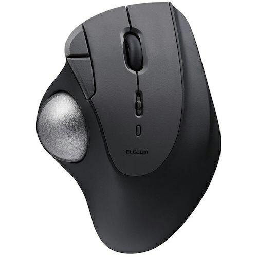 ELECOM トラックボールマウス IST 親指 ベアリング支持 Bluetooth 5ボタン ブラ...