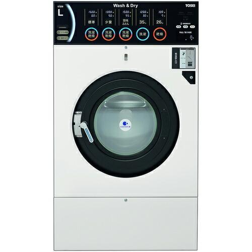 TOSEI コイン式洗濯乾燥機 塗装モデル ホワイト ( SF-355C ) (株)TOSEI (メ...