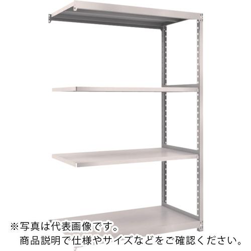 TRUSCO スチールラック M2型軽中量棚 1160X880XH2100 4段 連結 ネオグレー ...