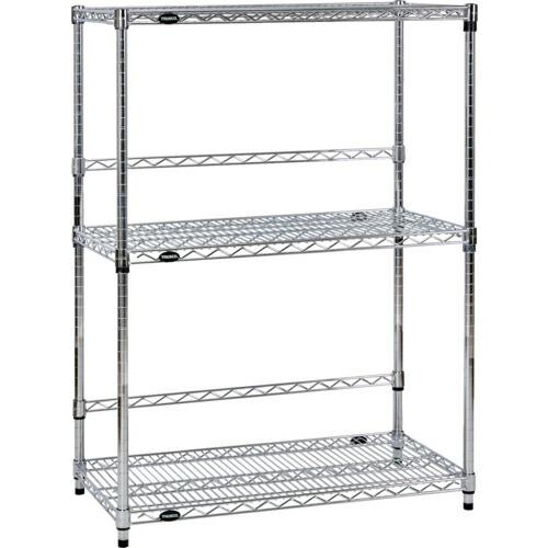 TRUSCO スチール製メッシュラック W905XD457XH1228 3段  バックバー付 ( T...