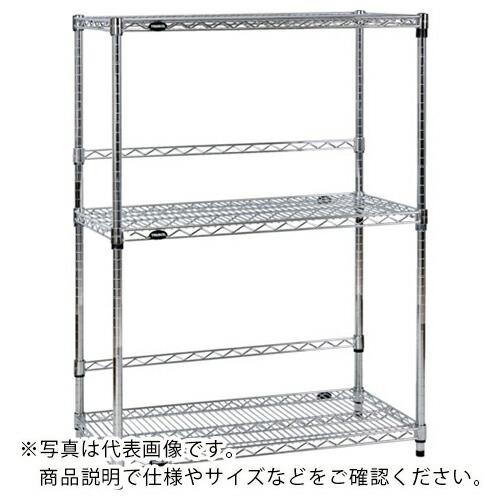 TRUSCO スチール製メッシュラック W905XD457XH923 3段  バックバー付 ( TM...