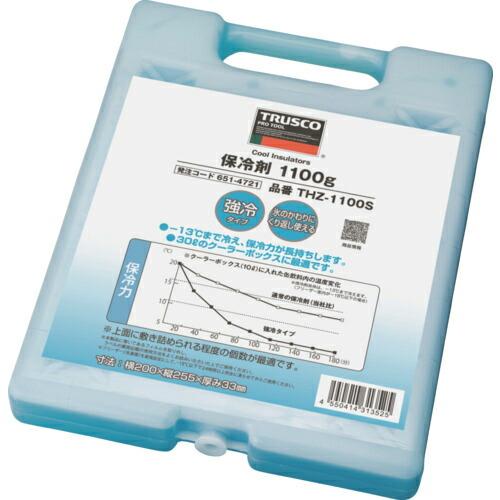 TRUSCO 保冷剤 1100g 強冷タイプ  ( THZ-1100S ) トラスコ中山(株)
