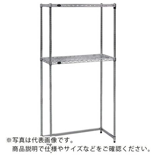 TRUSCO  スチール製メッシュラック下段開放型 W1205XD305XH1838 棚板2枚 ( ...