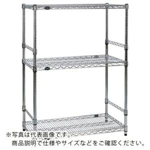 TRUSCO スチール製メッシュラック W605XD457XH1228 3段  サイドバー付 ( TME-SDB-4243 ) トラスコ中山(株)｜orangetool