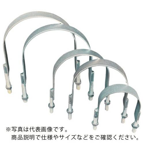 HIーLEAD JIS10Kフランジ用Uバンド 三価クロメート 40A ナット2個付き ( FUB-...