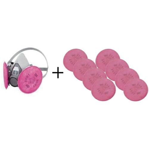 3M 【セール品】取替式防じんマスク(RL3国家検定合格品) 6000/2091-RL3 Mサイズ ...