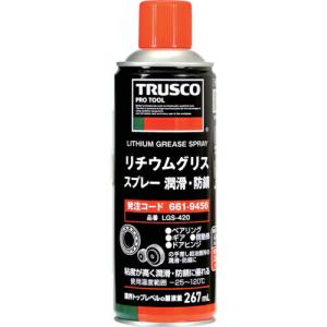 TRUSCO リチウムグリススプレー 潤滑・防錆 420ml ( LGS-420 )｜orangetool