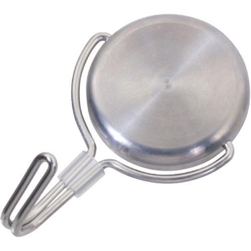 緑十字 パワーマグネットフックフラット シルバー 63×40×28mm ( 313033 )