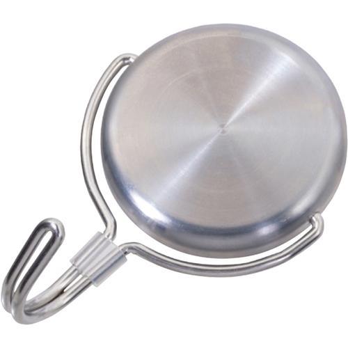 緑十字 パワーマグネットフックフラット シルバー 76×51×33mm ( 313032 )