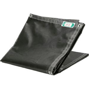TRUSCO 防炎2類 防炎メッシュシートエコノミー 1.8mX3.6m ブラック ( BM1836-BK )｜orangetool