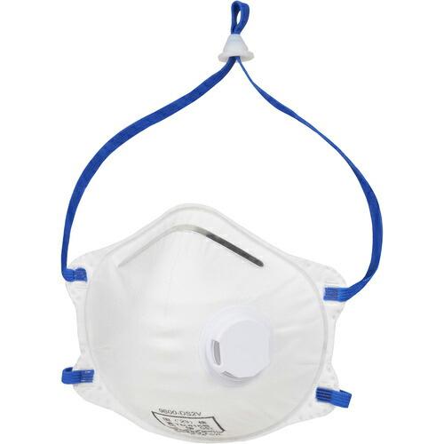 クレシア 使い捨て式防じんマスク プロテクガード DS2 レスピレーターマスク バルブ付き(アジャス...