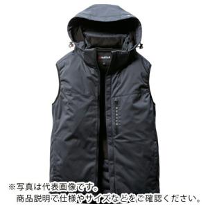 BURTLE ストレッチフーディ防寒ベストデューク ( 3264-13-XL ) (株)バートル｜orangetool
