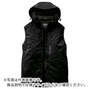 BURTLE ストレッチフーディ防寒ベストブラック ( 3264-35-L ) (株)バートル｜orangetool