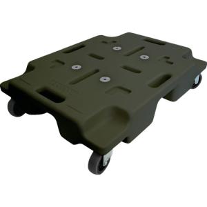 エクソム スタッキング式平台車 カサネル 4560F(カーボンブラック) 600×450 ( 4560F-CB )｜orangetool
