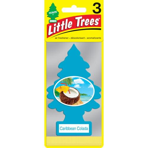 リトルツリーズ LT エアーフレッシュナー 3P -  Caribbean Colada(カリビアン...