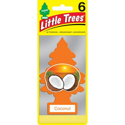 リトルツリーズ LT エアーフレッシュナー 6P - Coconut(ココナッツ) ( LT654 ...
