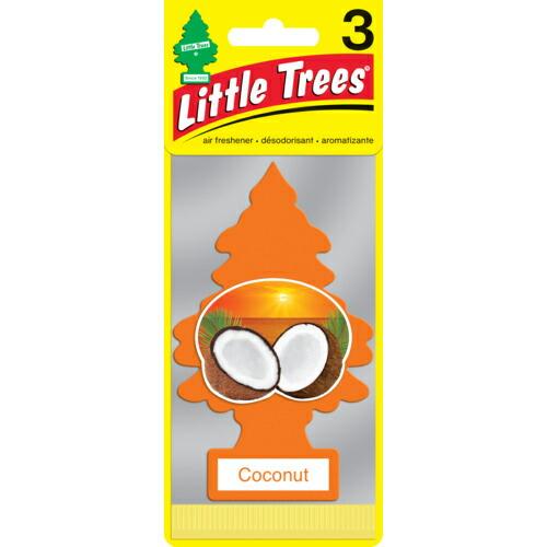 リトルツリーズ LT エアーフレッシュナー 3P - Coconut(ココナッツ) ( LT308 ...