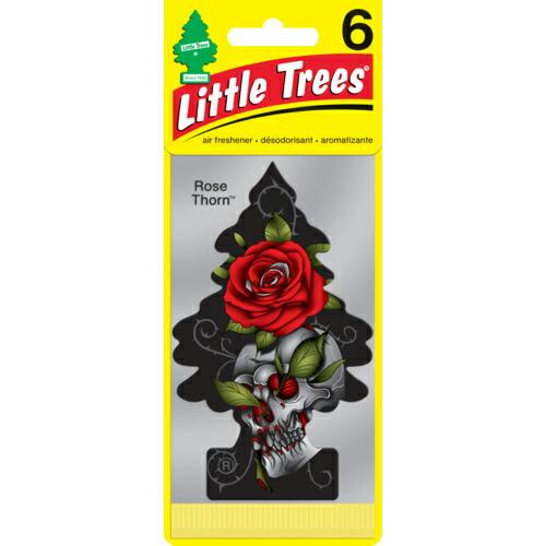 リトルツリーズ LT エアーフレッシュナー 6P - Rose Thorn(ローズソーン) ( LT...