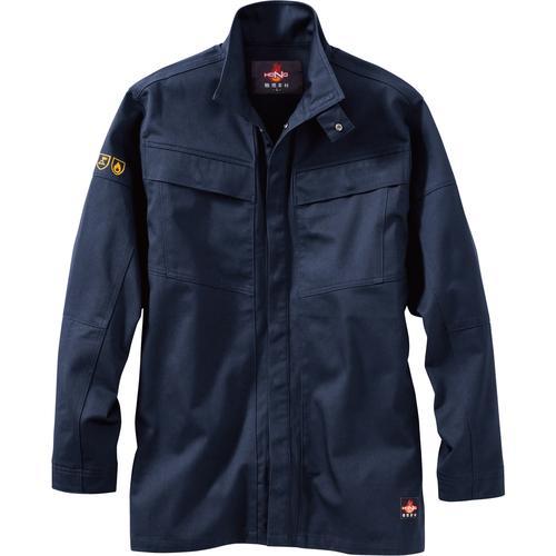 HONO 難燃シャツ L ネイビー ( 4407-L-1 )
