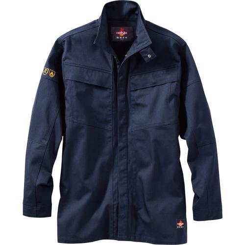HONO 難燃シャツ 3L ネイビー ( 4407-3L-1 )