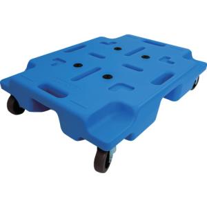 エクソム スタッキング式平台車 カサネル 4560F(ブルー) 600×450 ( 4560F-BL )｜orangetool