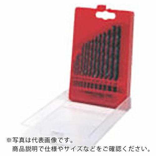 三菱K PSET 鉄工用 ハイスドリルセット (ポリエチレンケース13本入)  ( PSET13 )...