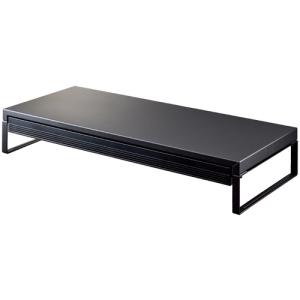 LIHIT 机上台<幅590mm・引出し付>マットブラック ( A7338-124 )｜orangetool