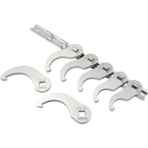 ASH 引掛タイプクローフートレンチセット 差込角9.5(7pcs) ( VCKS370 )｜orangetool