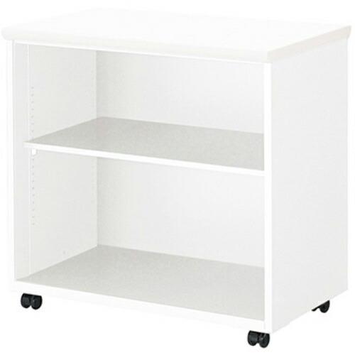 NAIKI サイドワゴン サイドワゴン/天板:ホワイト 本体:クリアーホワイト/W700×D450×...