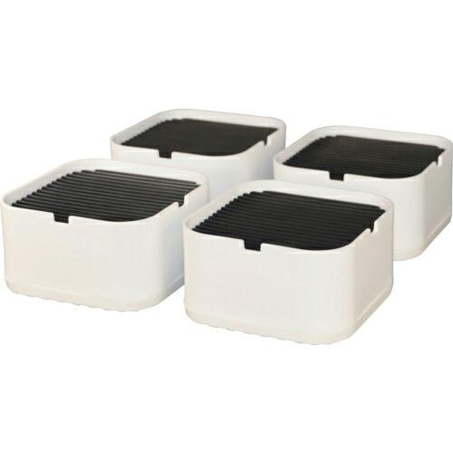 光 かさ上げ台 ホワイト 約100×100×53mm ( KAD100-52 ) (株)光