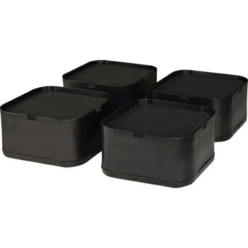 光 かさ上げ台 ブラック 約100×100×53mm ( KAD100-51 ) (株)光