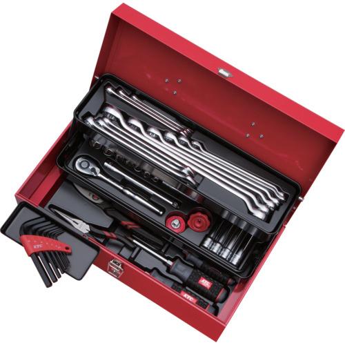 KTC 工具セット(片開きメタルケースタイプ)[43点] ( SK3435S ) 京都機械工具(株)