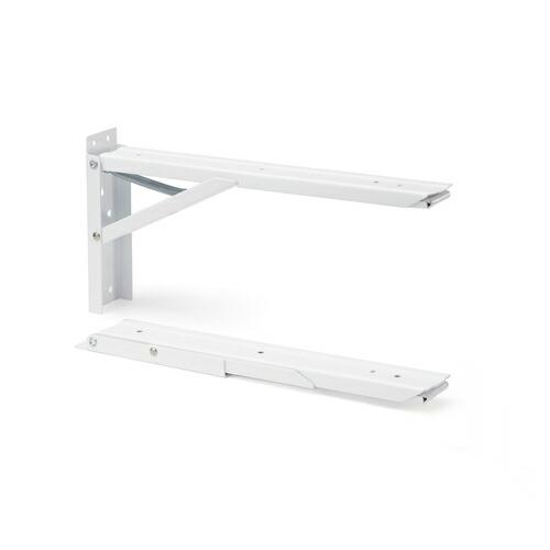 TANNER 大型おりたたみ棚受けジャンボ 45cm 白 ( B-45 )