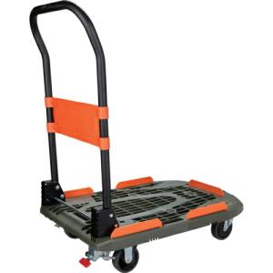 TRUSCO ( トラスコ中山 ) 樹脂台車 カルティオビッグフラット 回転