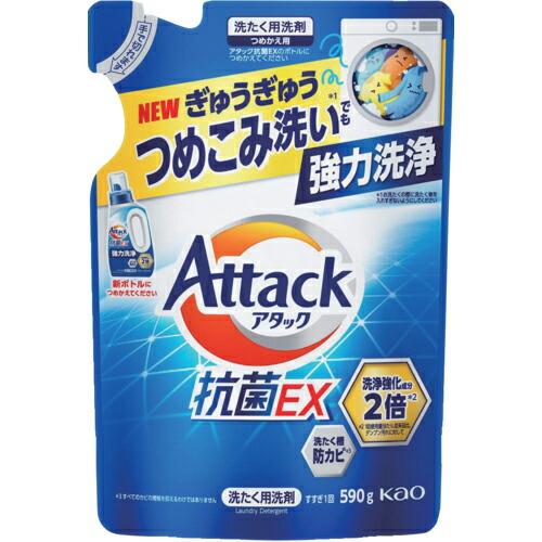 Kao アタック抗菌EX つめかえ用 590g ( 434265 )