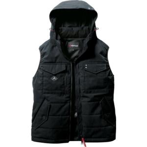 BURTLE 【今季在庫限り】 防寒ベストブラック ( 5054-35-XL ) (株)バートル｜orangetool
