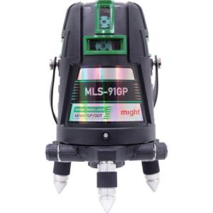 マイト ダイレクトグリーンレーザー マイティライン本体(MLS-91GP)+受光器(MK-404G)+三脚(MEL-175)セット ( MLS-91GP-RT ) マイト工業(株) (メーカー取寄)｜orangetool