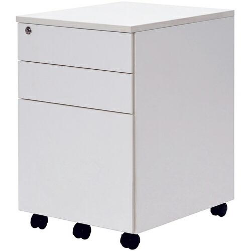 アールエフヤマカワ ワークデスク2 3段ワゴン ホワイト ( GZWCA2-3WH ) アール・エフ...